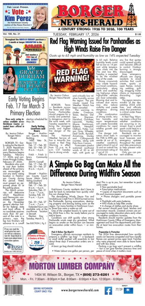 Cover of Borger News-Herald