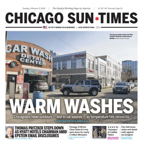 Cover of Chicago Sun-Times