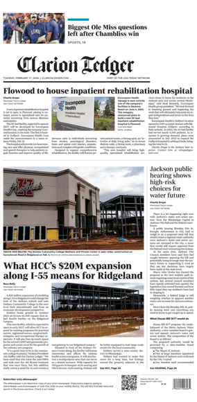 Cover of Clarion Ledger