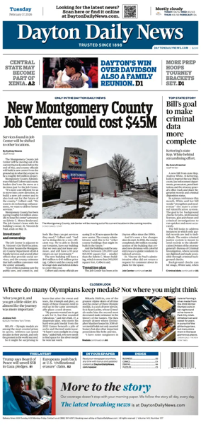 Cover of Dayton Daily News