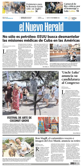 Cover of El Nuevo Herald