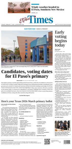 Cover of El Paso Times