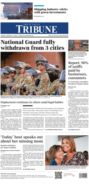 Cover of Great Falls Tribune