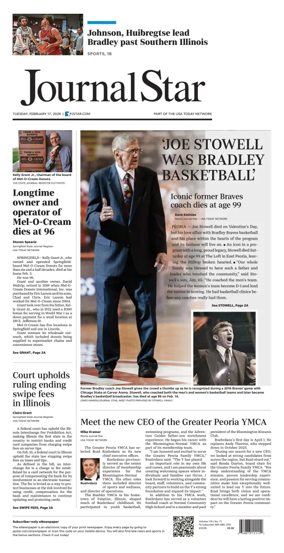 Cover of Journal Star (Peoria)