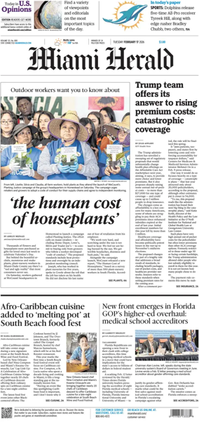 Cover of Miami Herald