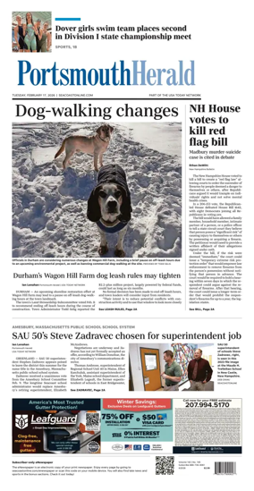 Cover of Portsmouth Herald