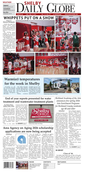 Cover of Shelby Daily Globe