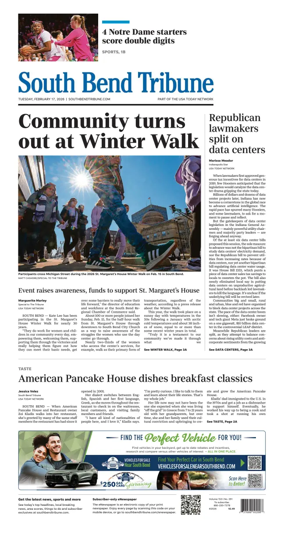 Cover of South Bend Tribune