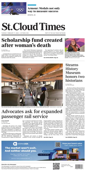 Cover of St. Cloud Times