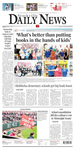 Cover of Starkville Daily News