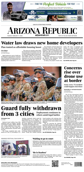 Cover of The Arizona Republic