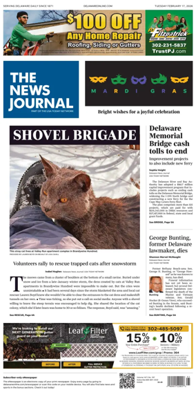 Cover of The News Journal