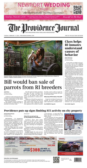 Cover of The Providence Journal