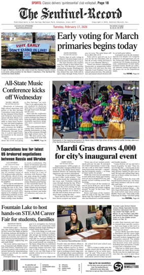 Cover of The Sentinel-Record