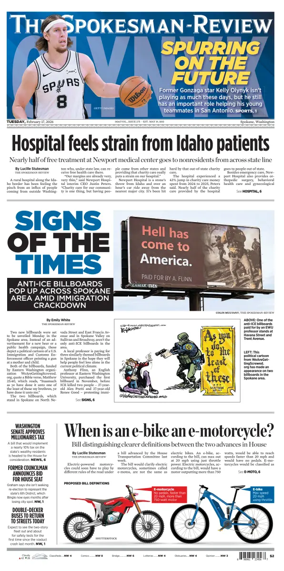 Cover of The Spokesman-Review (Spokane)