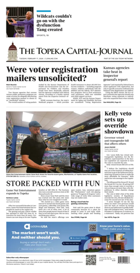 Cover of The Topeka Capital-Journal