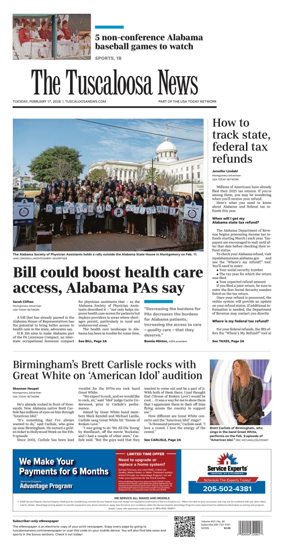 Cover of The Tuscaloosa News