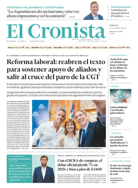 Cover of El Cronista