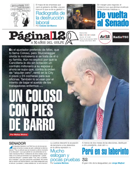 Cover of Pagina 12