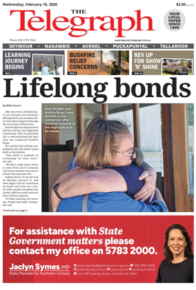 Cover of Seymour Telegraph