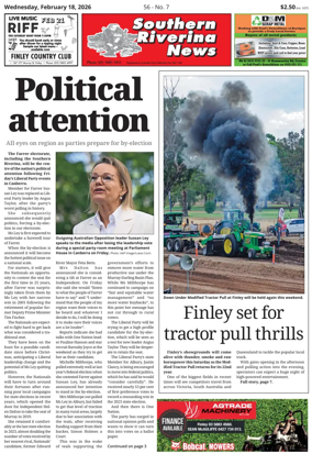 Cover of Southern Riverina news