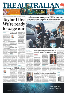 Cover of The Australian