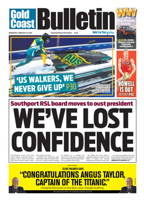 Cover of The Gold Coast Bulletin