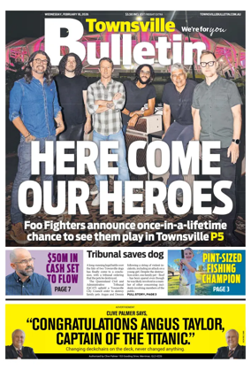 Cover of Townsville Bulletin