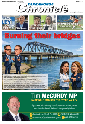 Cover of Yarrawonga Chronicle
