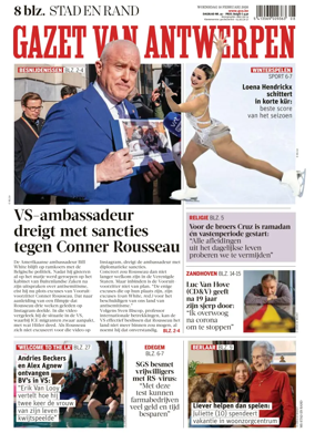 Cover of Gazet van Antwerpen Stad en Rand