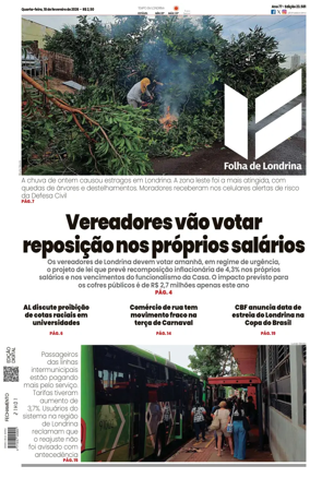 Cover of Folha de Londrina