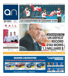 Cover of Acadie Nouvelle