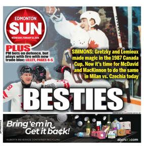 Cover of Edmonton Sun