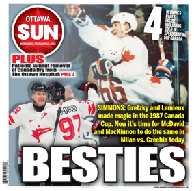 Cover of Ottawa Sun