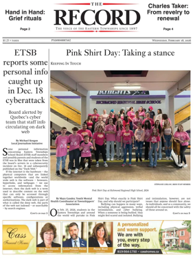 Cover of Sherbrooke Record