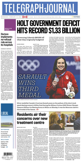 Cover of Telegraph-Journal