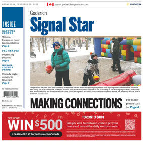 Cover of The Goderich Signal-Star