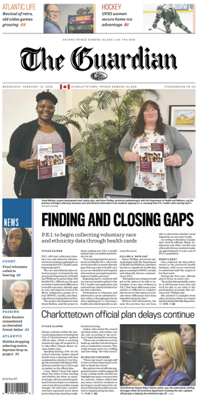 Cover of The Guardian (Charlottetown)