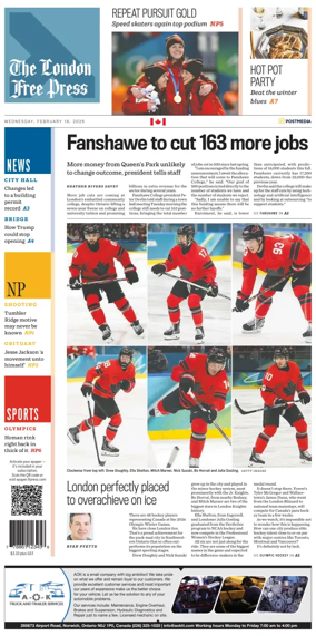 Cover of The London Free Press