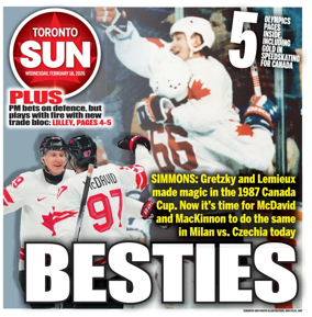 Cover of Toronto Sun