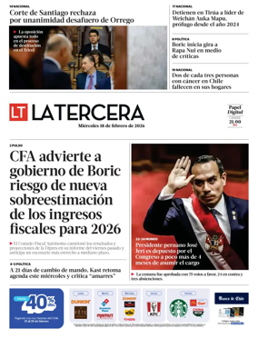 Cover of La Tercera