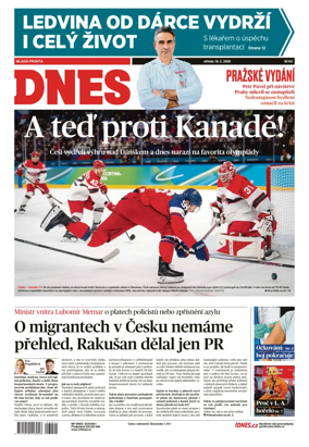 Cover of Dnes Prague Edition