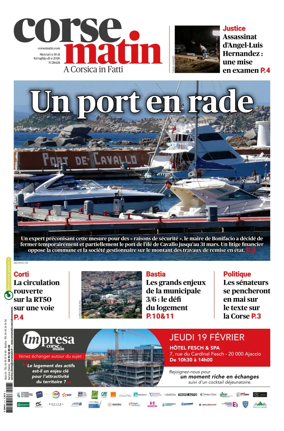 Cover of Corse Matin