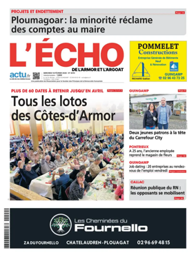 Cover of L'Echo de l'Armor et de l'Argoat