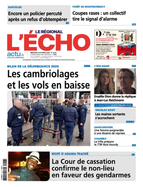 Cover of L'Echo le Regional