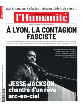 Cover of L'HUMANITE