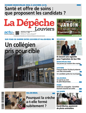 Cover of La Depeche Louviers