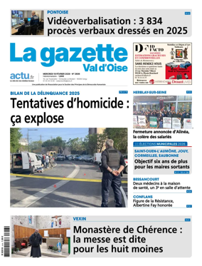 Cover of La Gazette Val d'Oise