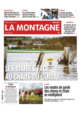 Cover of La Montagne (Montlucon)