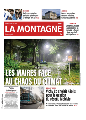 Cover of La Montagne (Vichy)